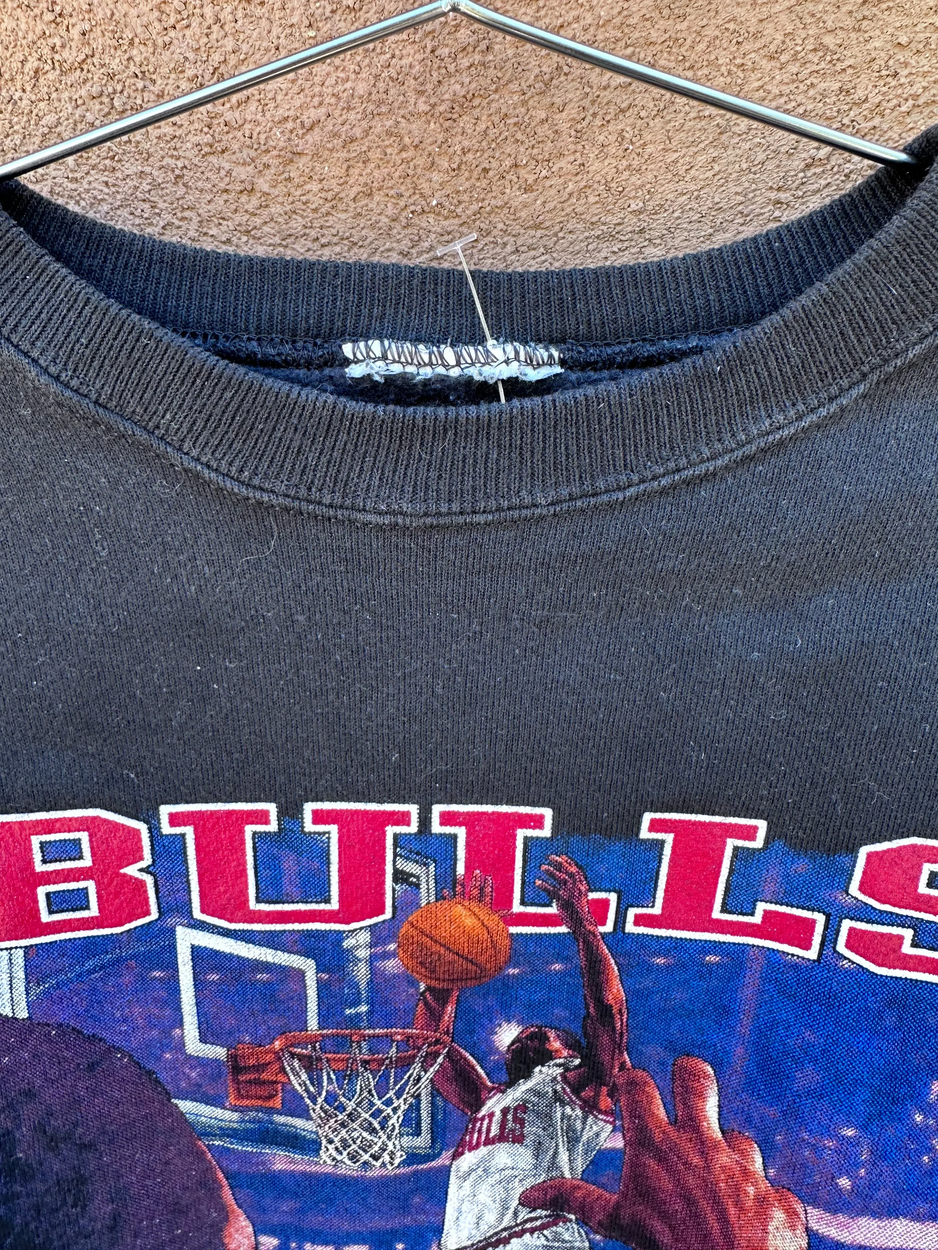 1990's Era Nutmeg Chicago Bull Sweatshirt