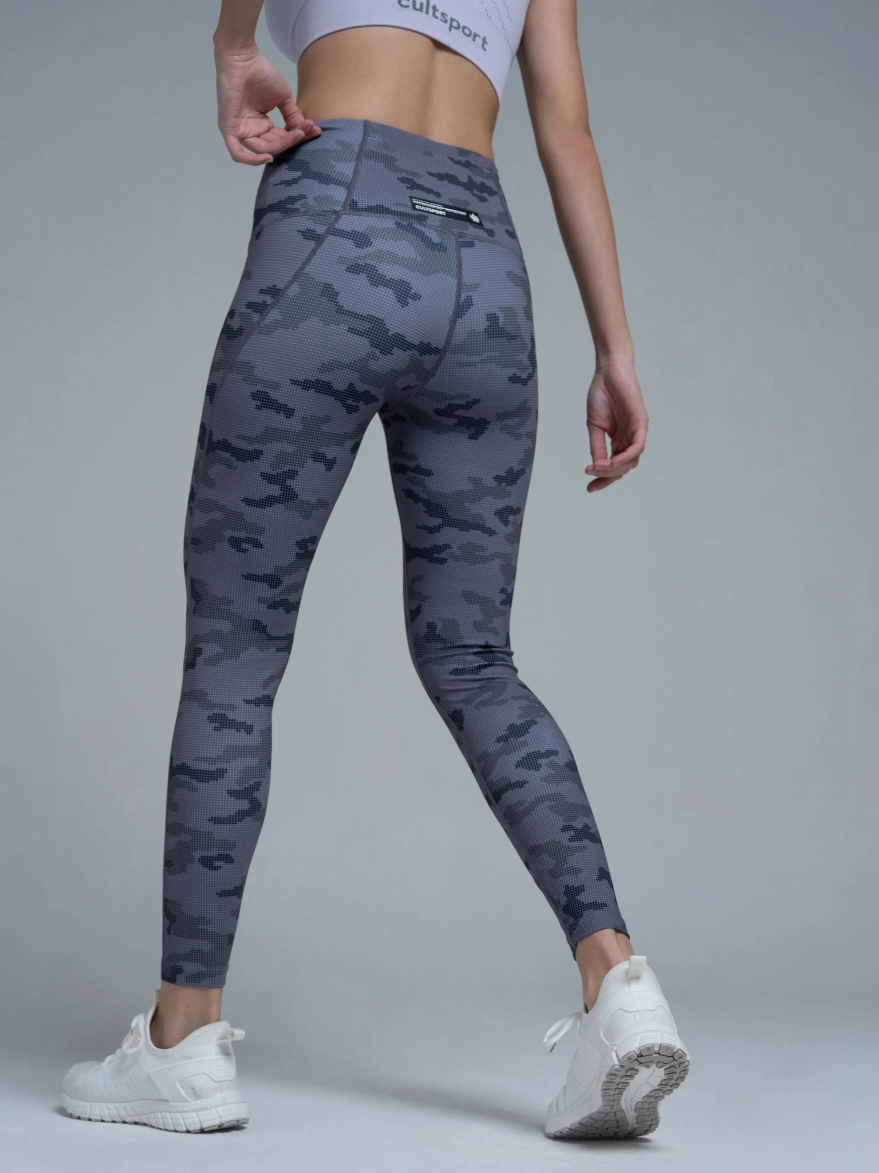 AbsoluteFit Camo Print Tights