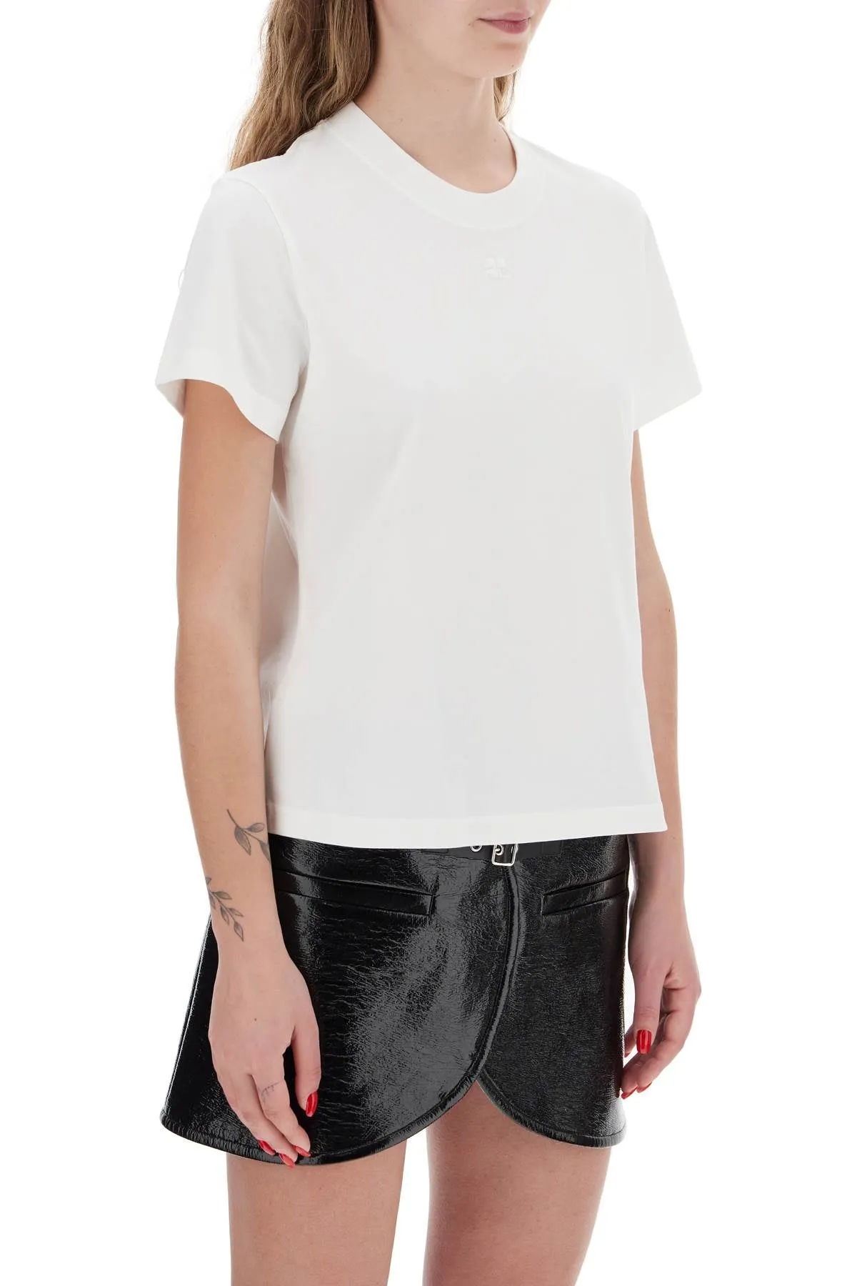ac t-shirt VESJTS006JS0107 HERITAGE WHITE