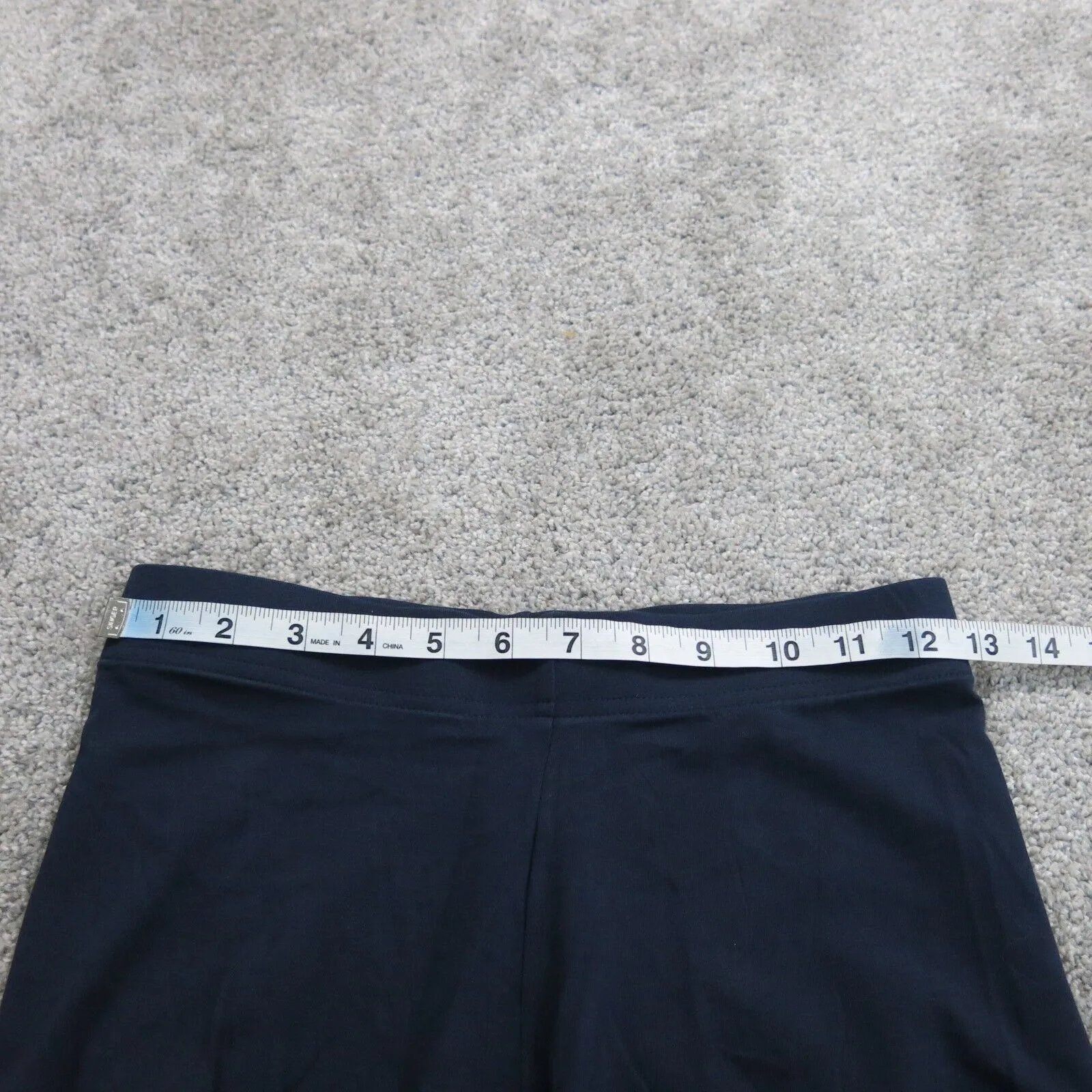 Adidas Womens Leggings Pant Running Training Stretch Waist Pull On Blue Size S/P