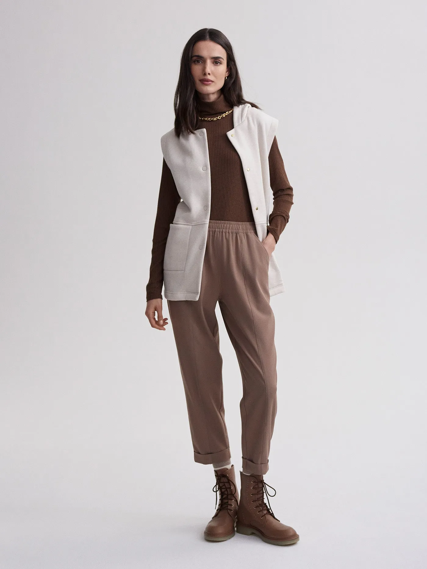 Alita Sleeveless Hoodie