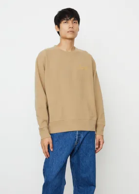 Arne Chain Stitch Logo Sweatshirt