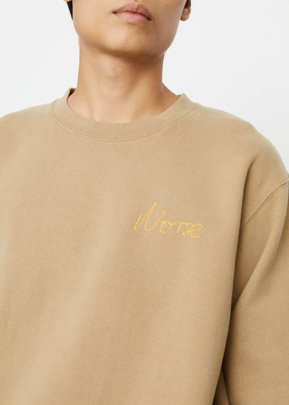 Arne Chain Stitch Logo Sweatshirt