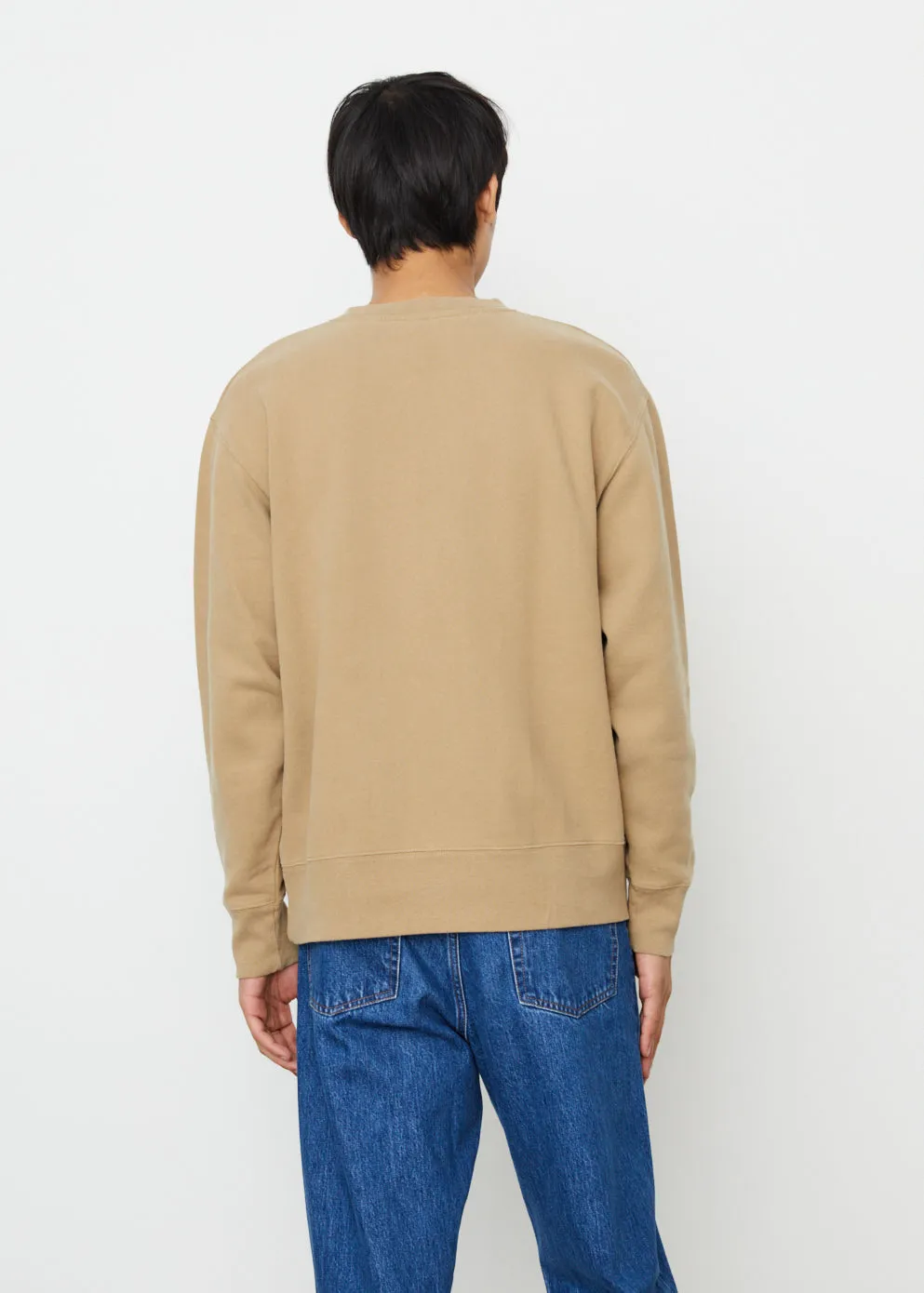 Arne Chain Stitch Logo Sweatshirt