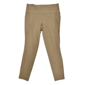 Athletic Leggings By Athleta In Brown, Size: L