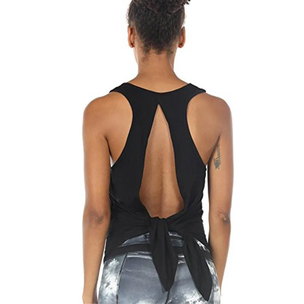 Backless Summer Style Sleeveless Blouse