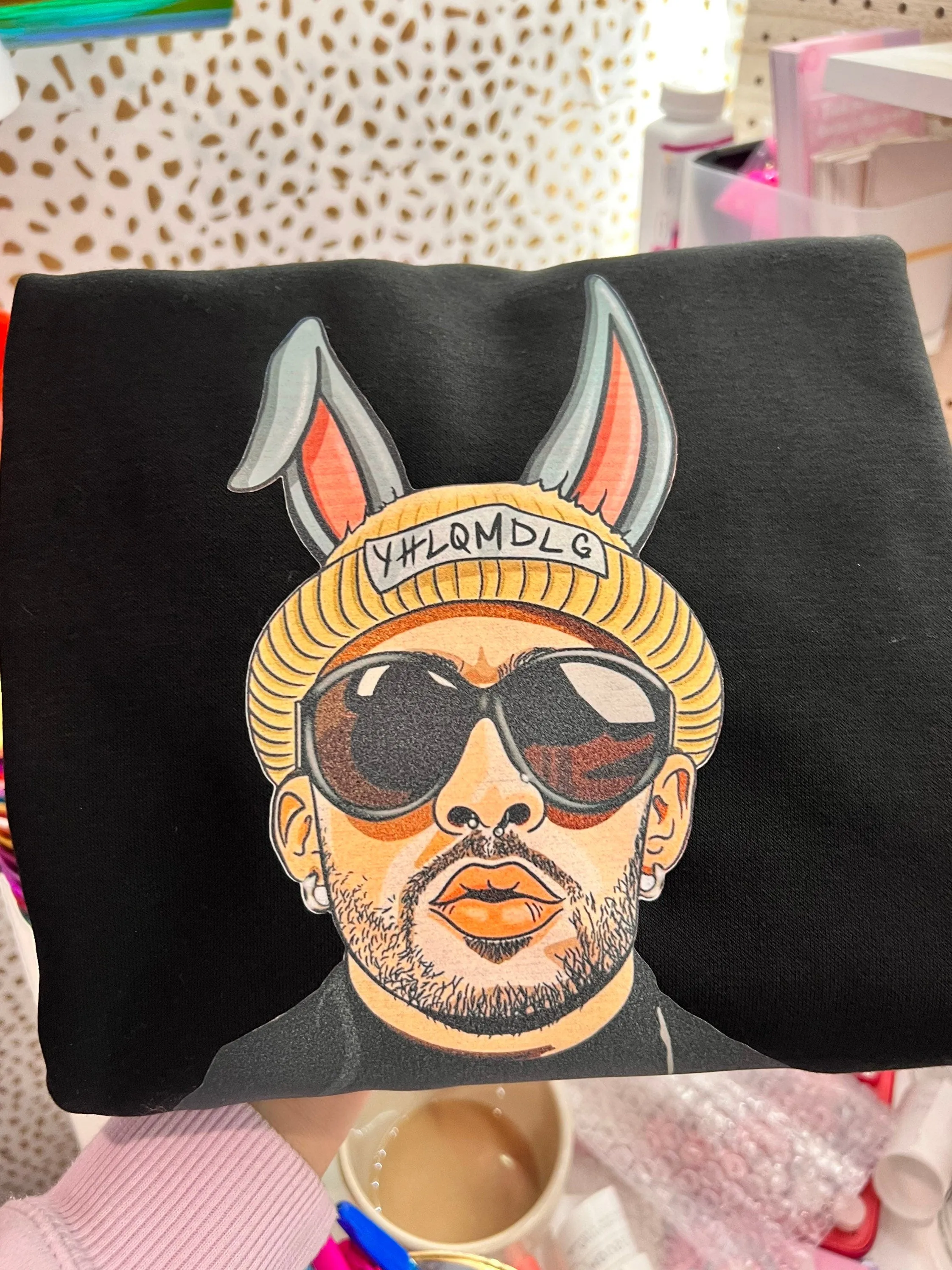 Bad Bunny Sweatshirt | Bad Bunny YHLQMDLG