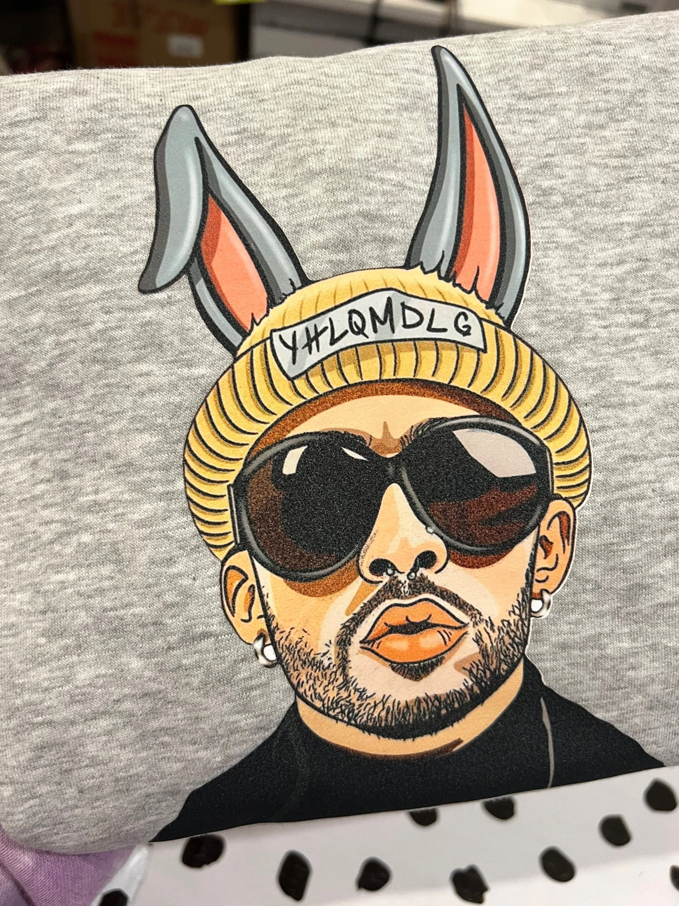 Bad Bunny Sweatshirt | Bad Bunny YHLQMDLG