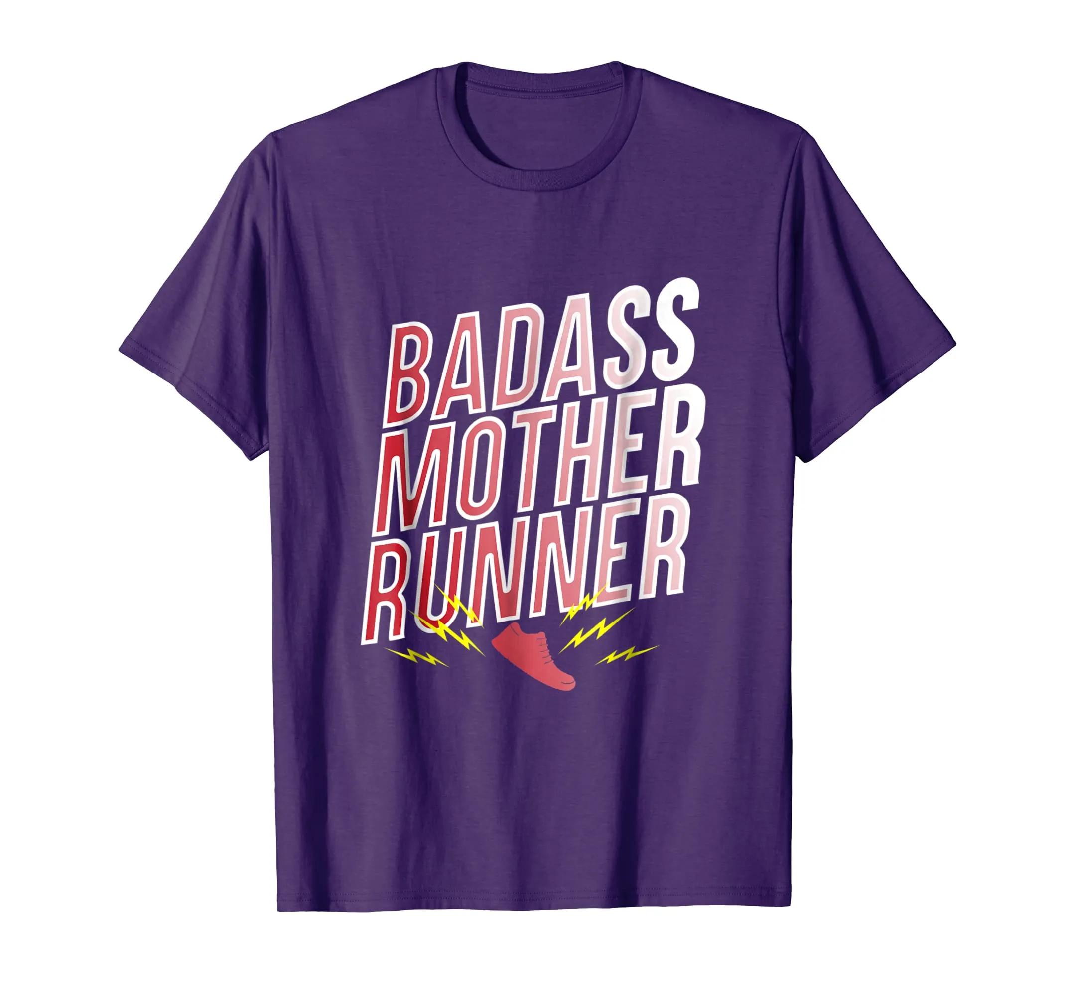 Badass Mother Runner Mom Training Gift T Shirt