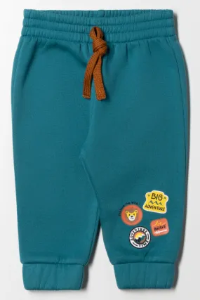 Badges Track Pants Blue