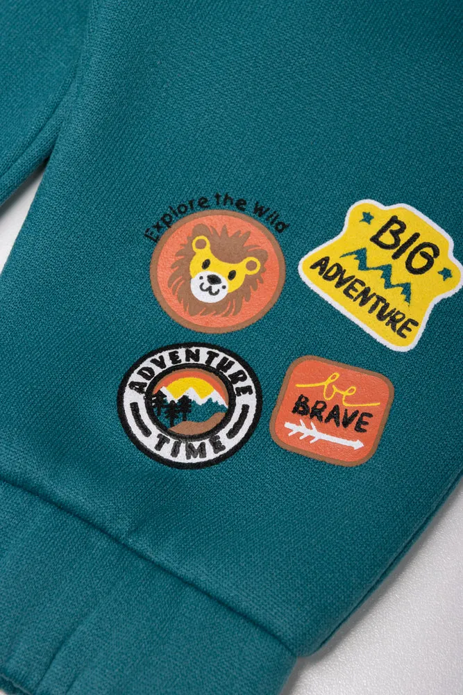 Badges Track Pants Blue