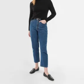 Barbour Moorland High-Rise Jeans in Blue