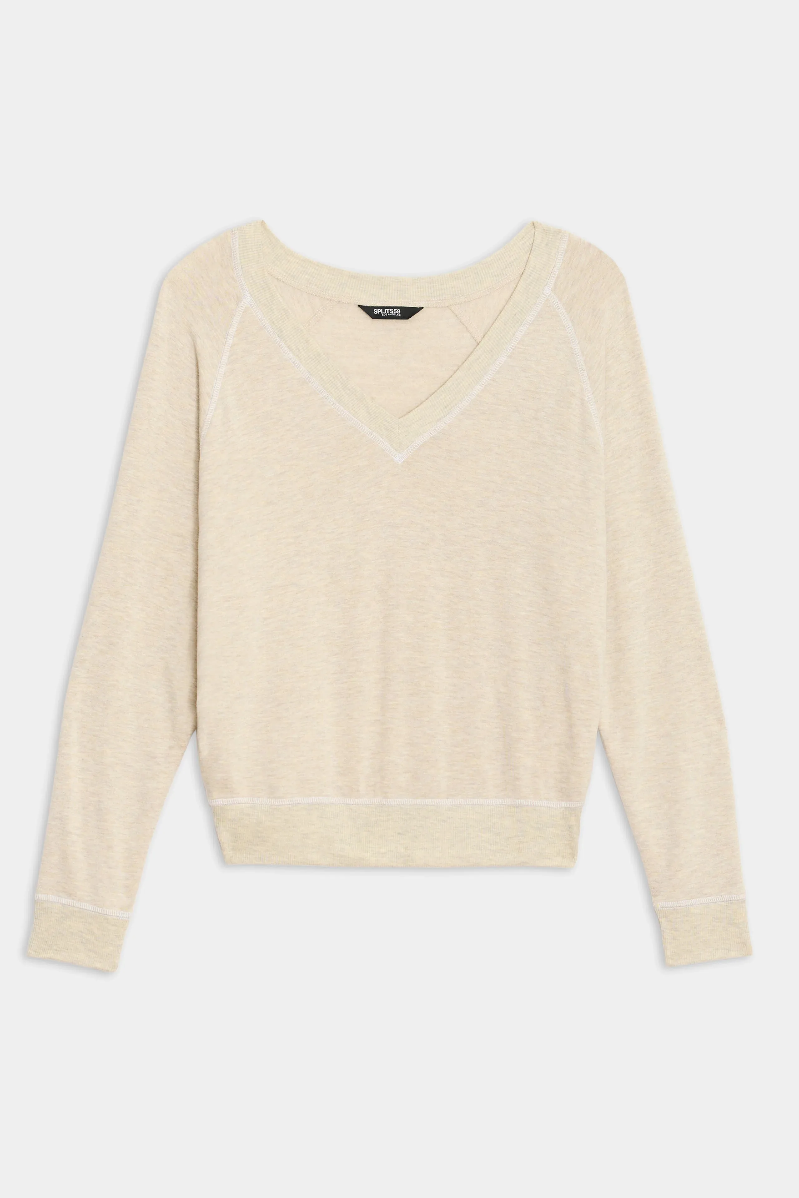 Bennie Fleece Sweatshirt Oatmeal Heather