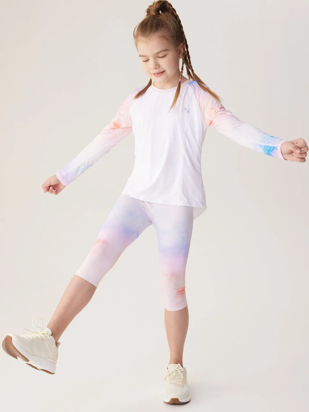 Breezy Pattern Knee-Length Capris