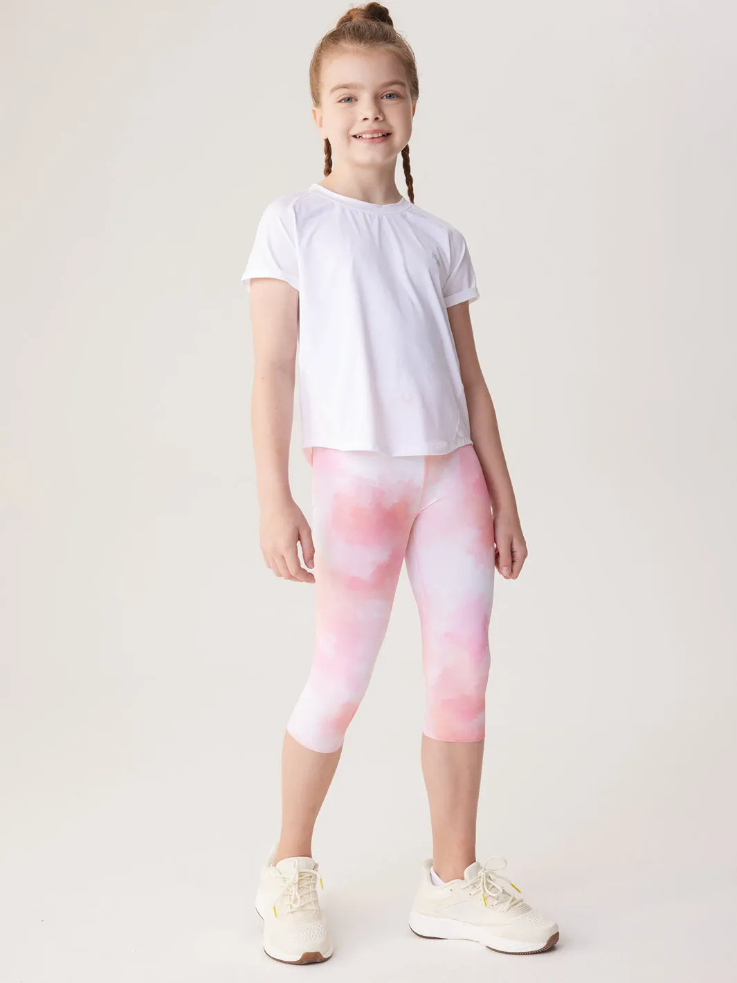 Breezy Pattern Knee-Length Capris