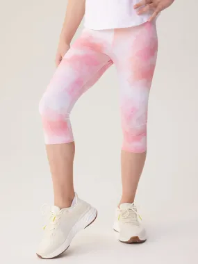 Breezy Pattern Knee-Length Capris