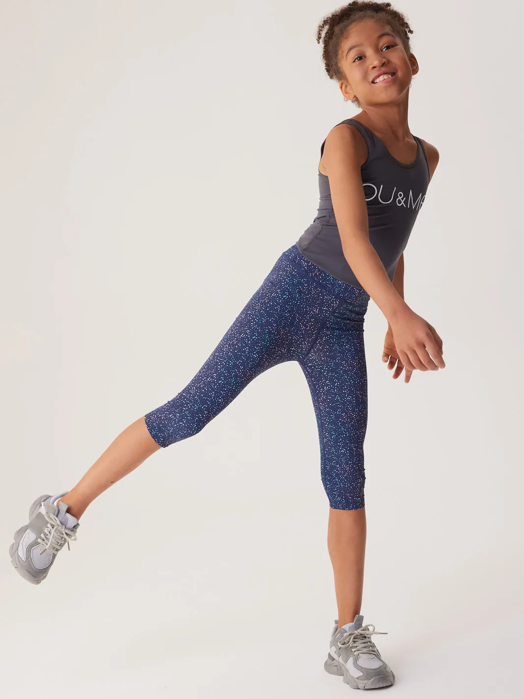 Breezy Pattern Knee-Length Capris