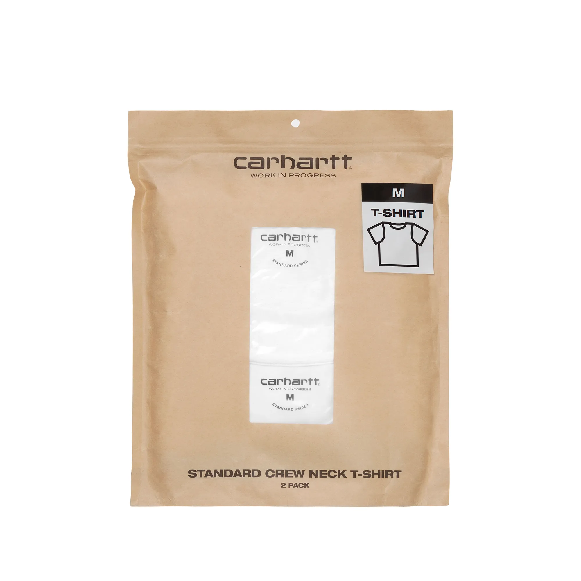 Carhartt WIP Standard Crew Neck T-Shirt White   White