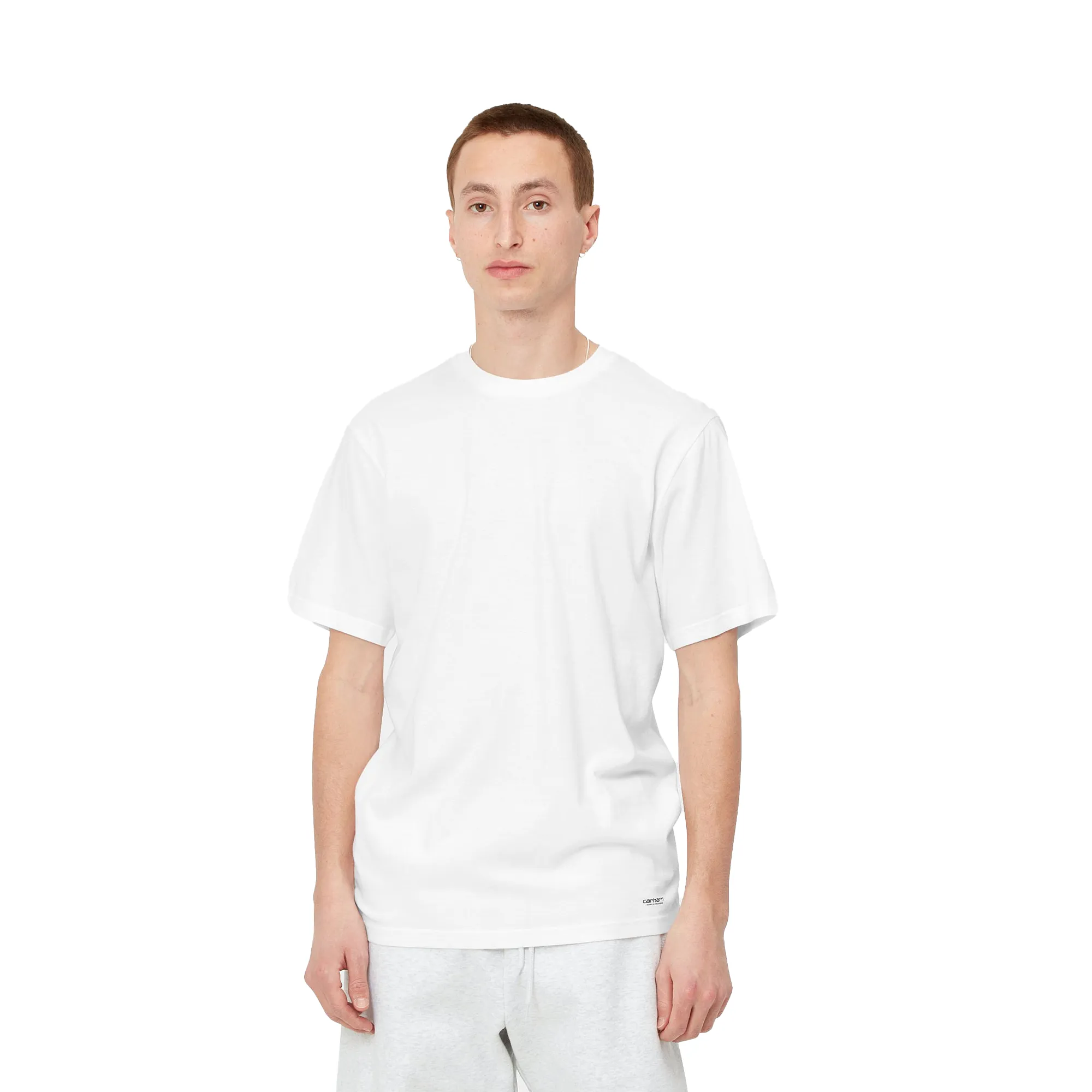 Carhartt WIP Standard Crew Neck T-Shirt White   White