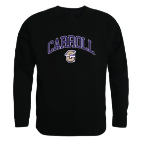 Carroll College Saints Campus Fleece Crewneck Pullover Sweatshirt
