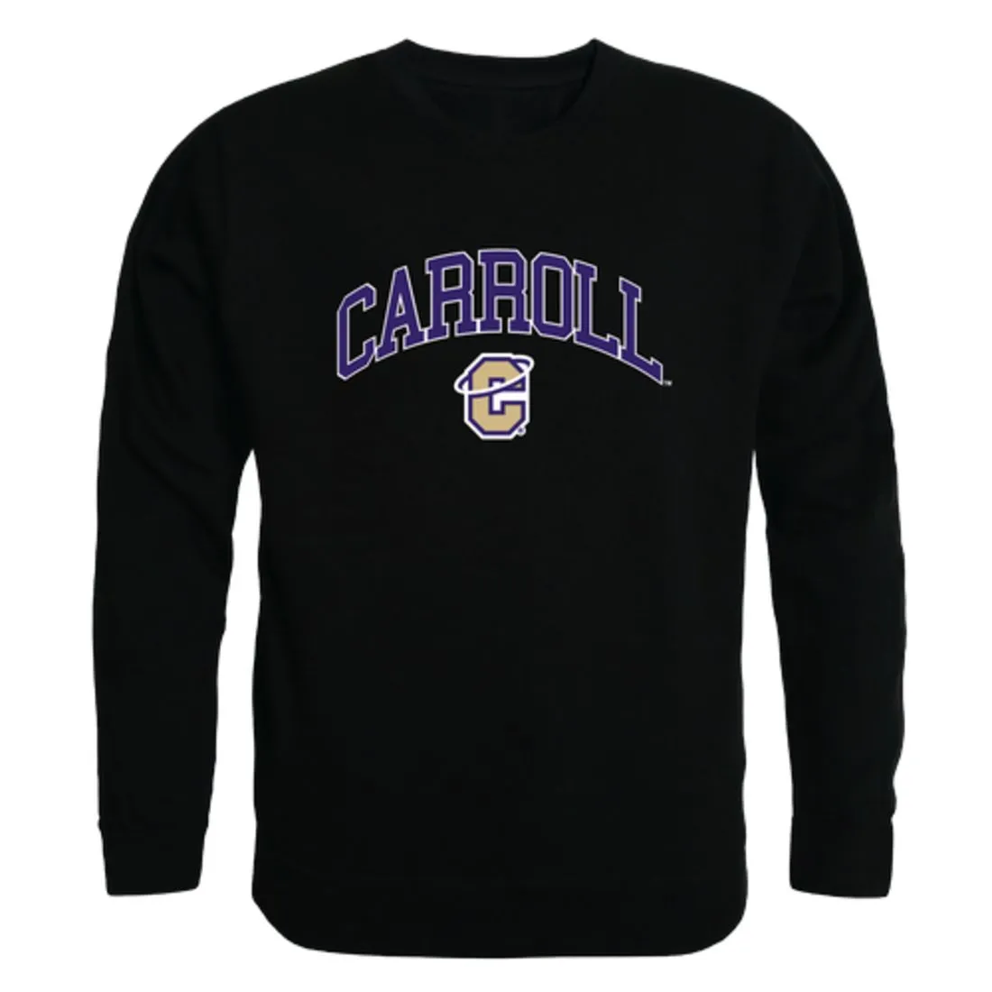 Carroll College Saints Campus Fleece Crewneck Pullover Sweatshirt