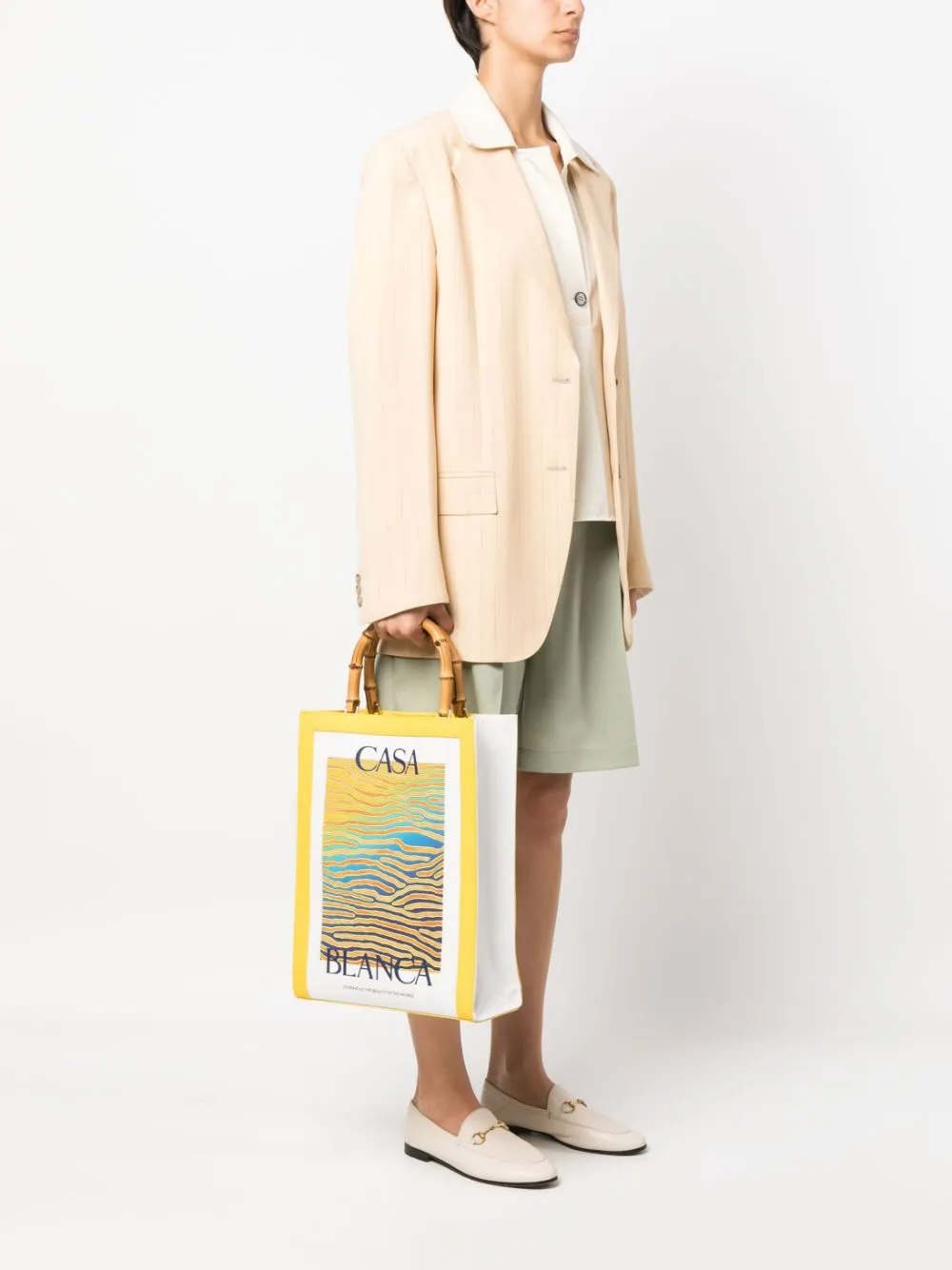 Casa Ange de Jour-print tote bag