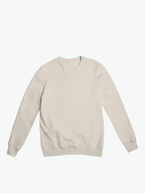 Crew Neck Sweatshirt Cream
