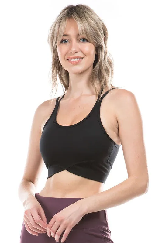 Criss-Cross Sports Bra