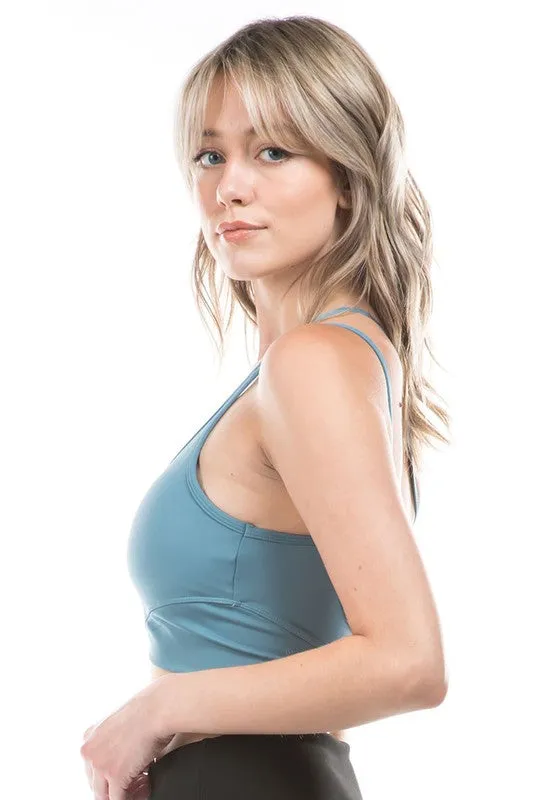 Criss-Cross Sports Bra