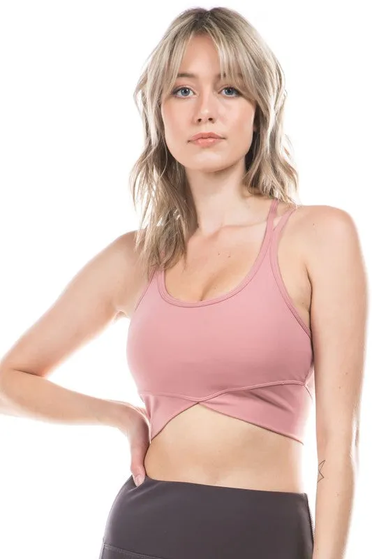 Criss-Cross Sports Bra