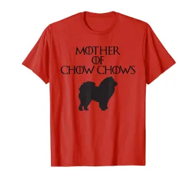 Cute &amp; Unique Black Mother of Chow Chows T-shirt E010614