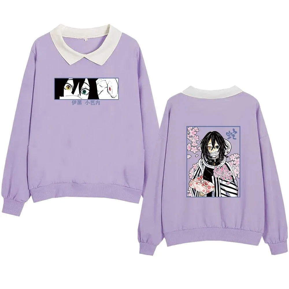 Demon Slayer Sweatshirts | Mitsuri & Iguro