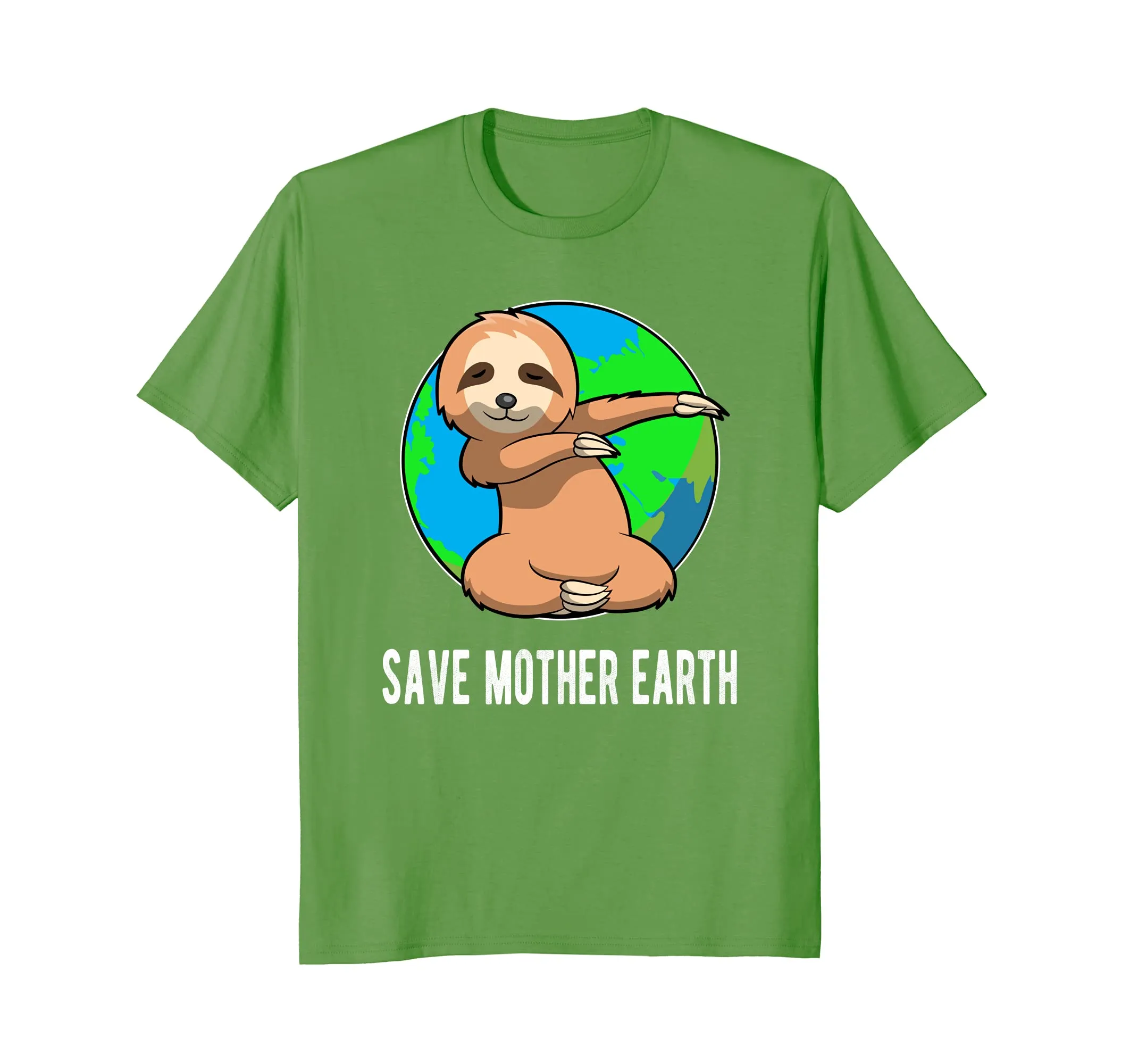 Earth Day Shirt - Save Mother Earth Dabbing Sloth T-shirt