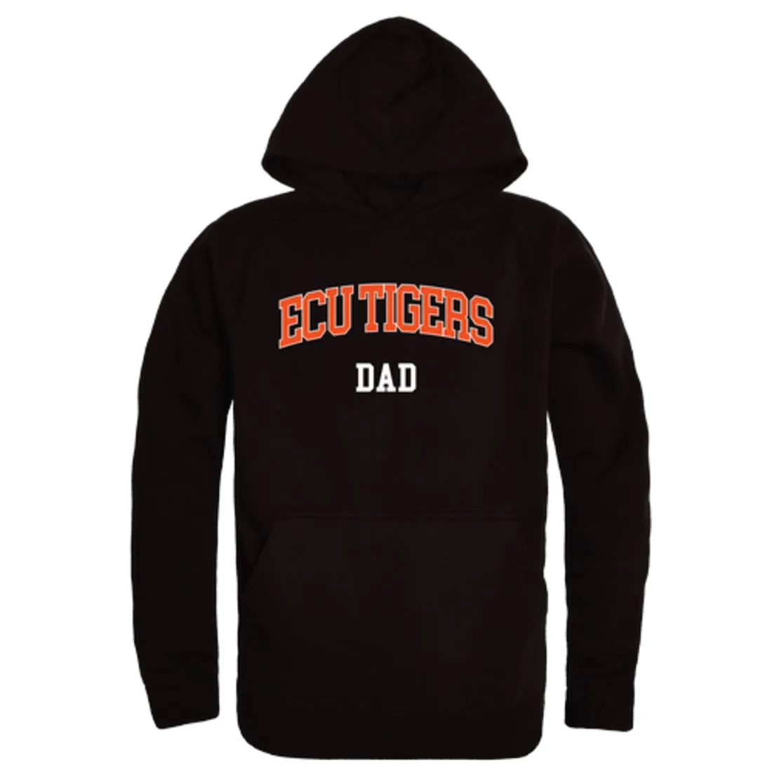 East Central University Tigers Dad Fleece Hoodie Sweatshirts