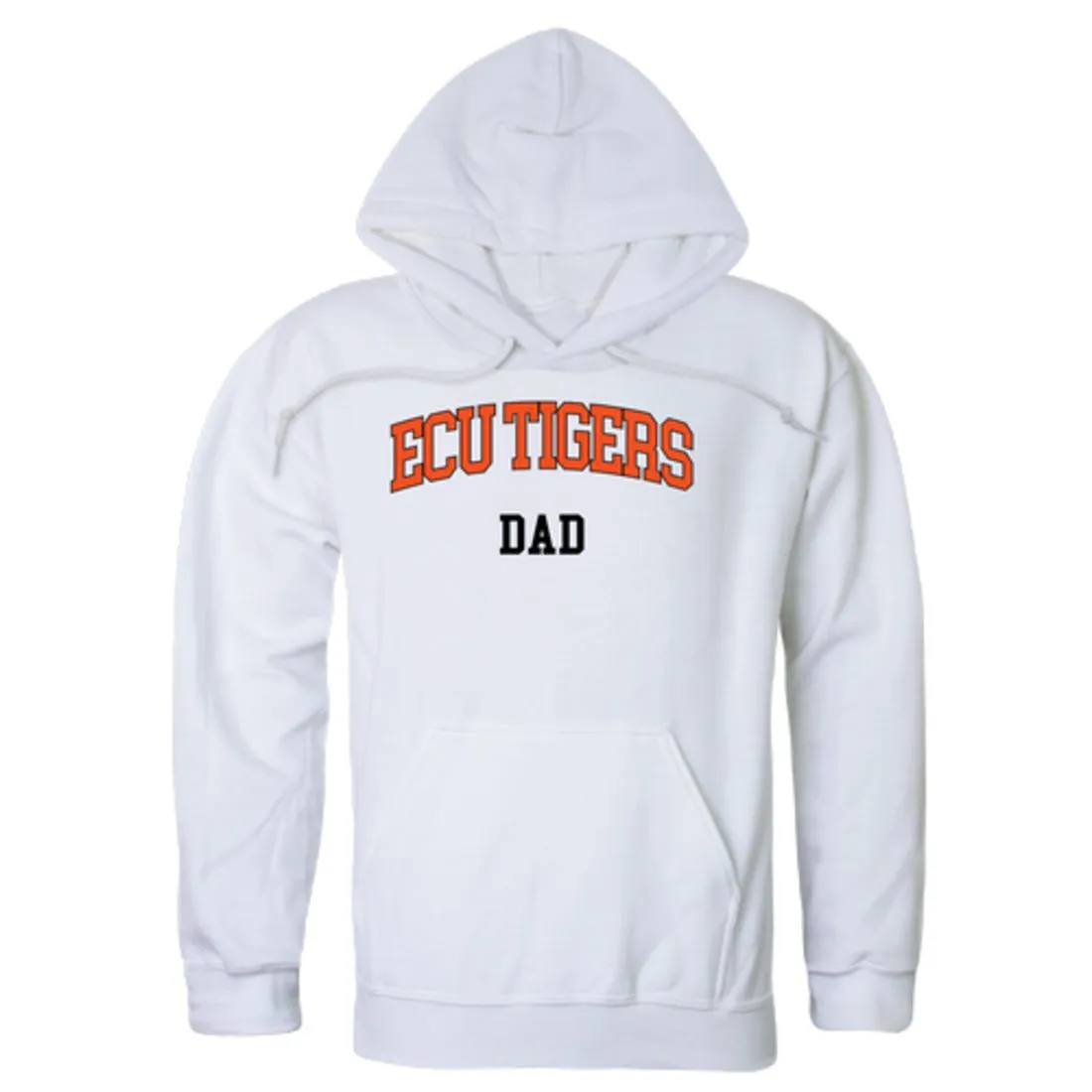 East Central University Tigers Dad Fleece Hoodie Sweatshirts