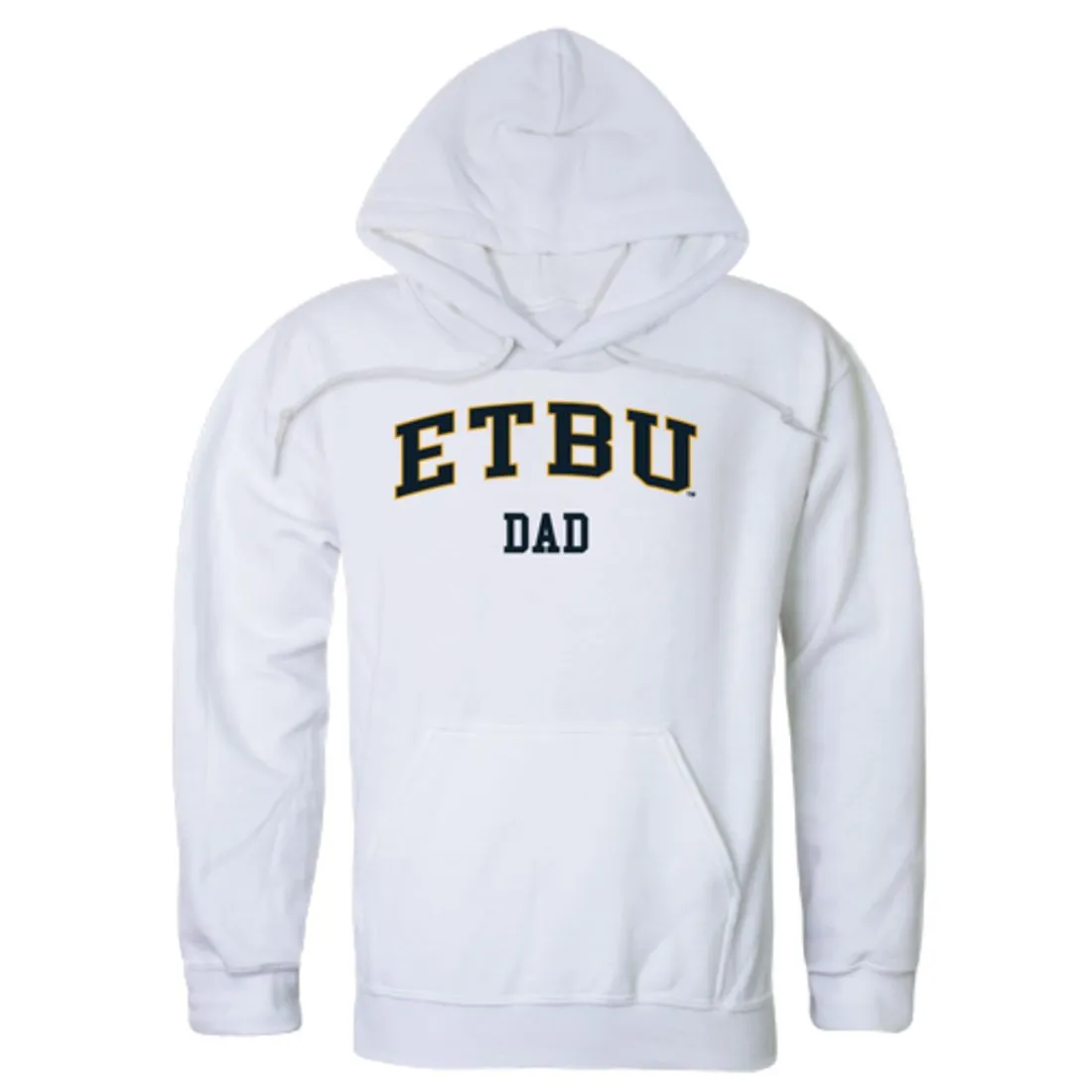 East Texas Baptist University Tigers Dad Fleece Hoodie Sweatshirts