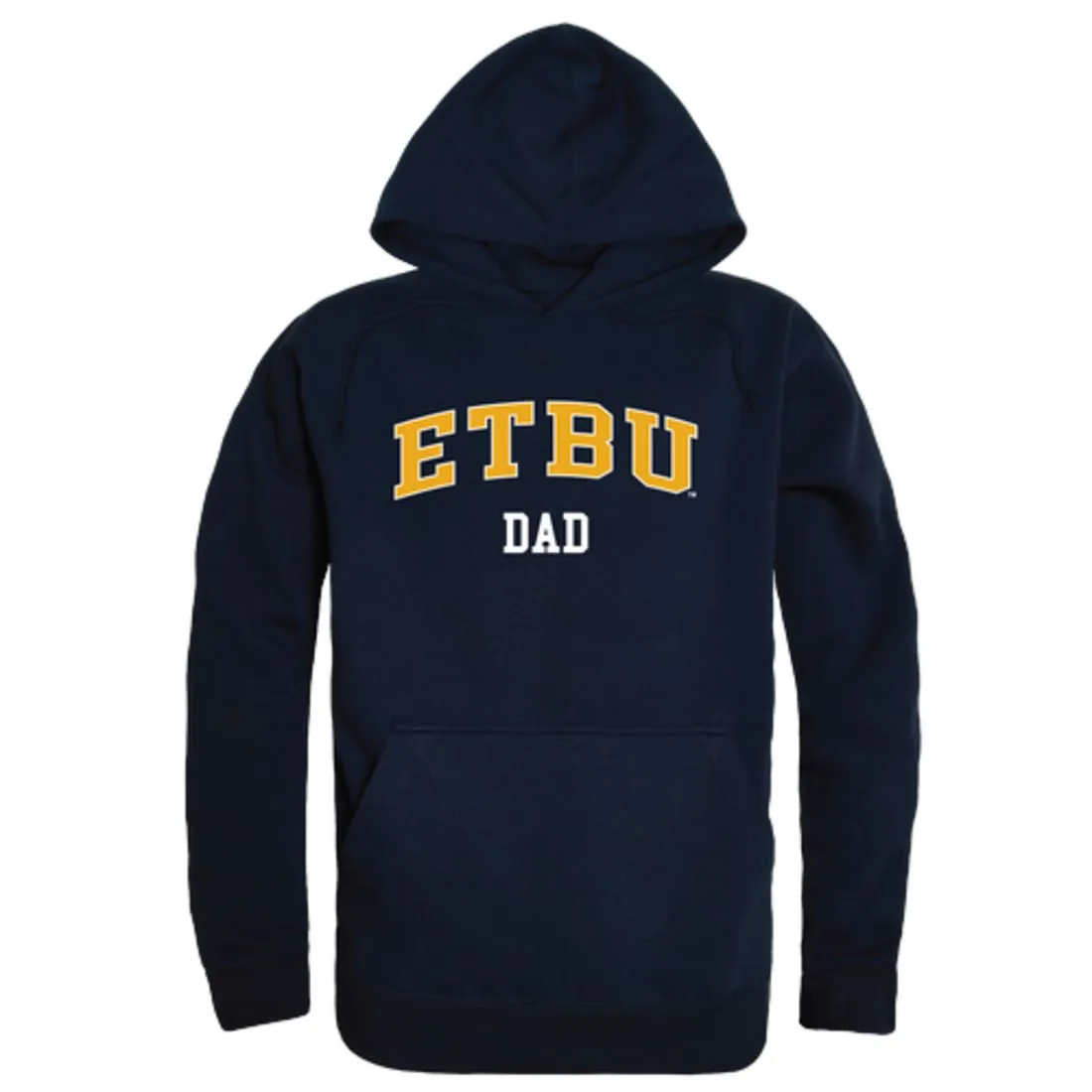 East Texas Baptist University Tigers Dad Fleece Hoodie Sweatshirts