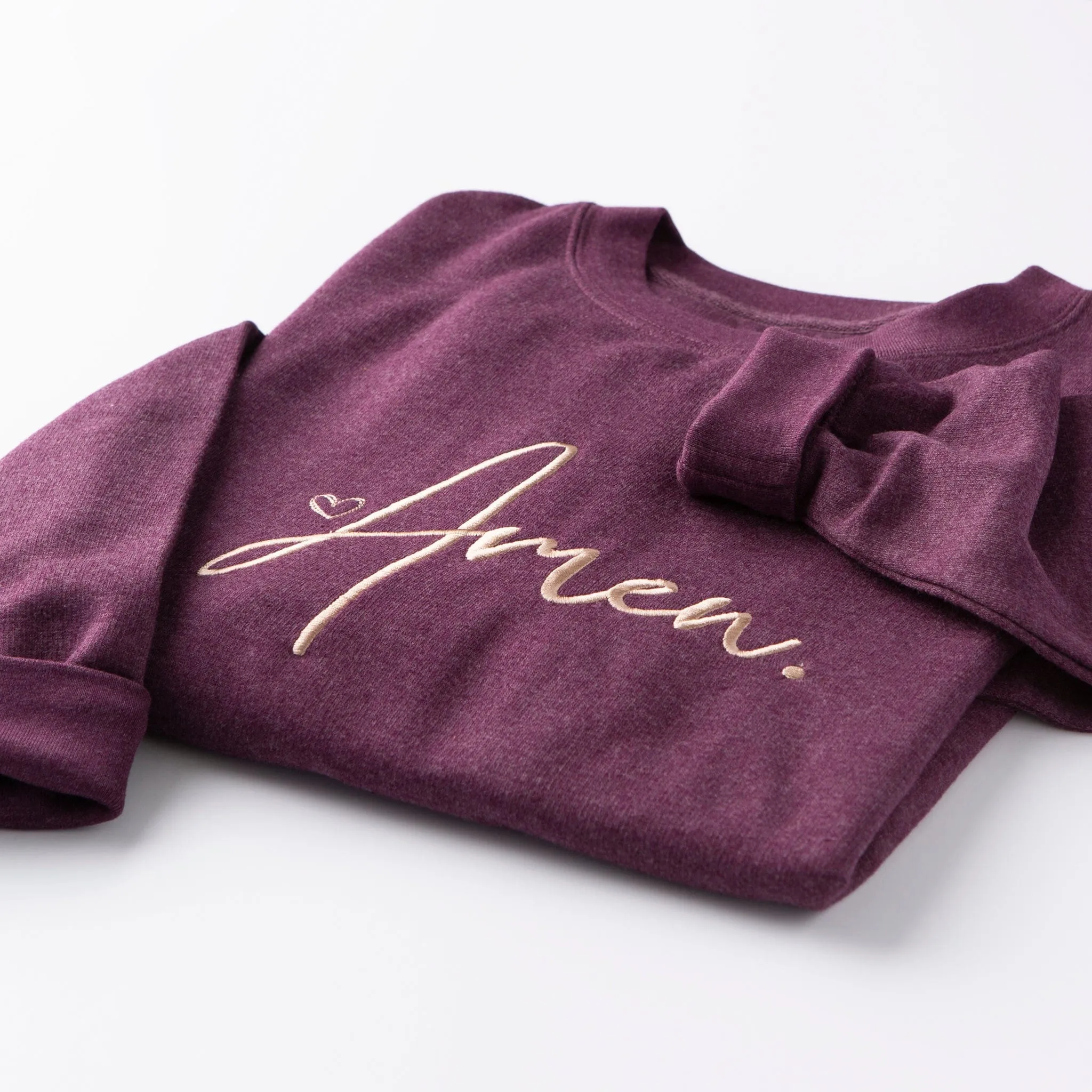 Embroidered Amen Sweatshirt