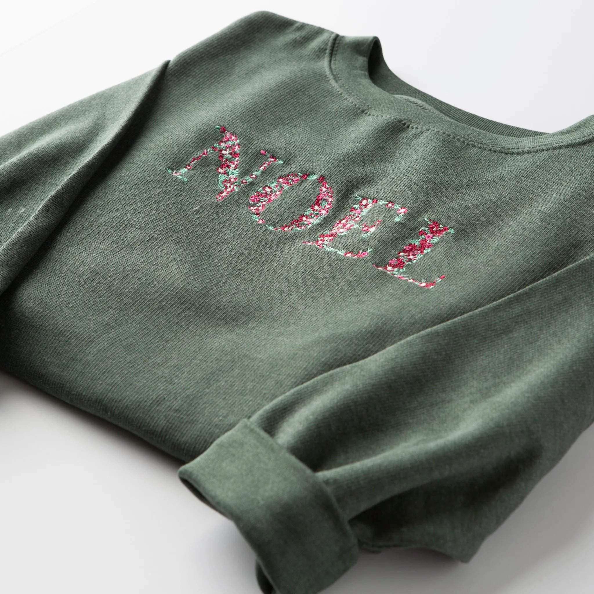 Embroidered Noel Sweatshirt - 20