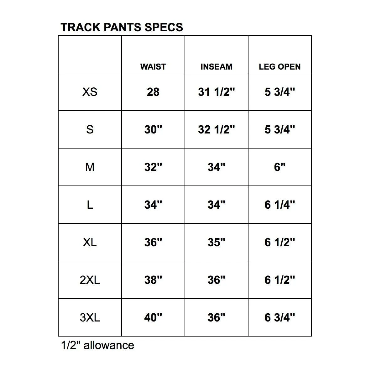 EPTM Black Track Pants w/Red Stripe (EP7712)