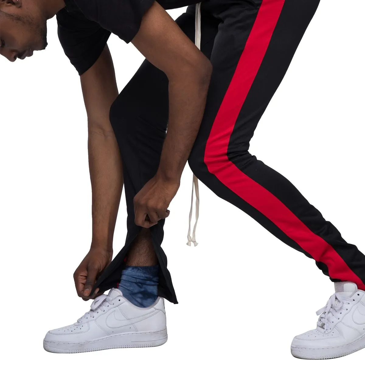 EPTM Black Track Pants w/Red Stripe (EP7712)