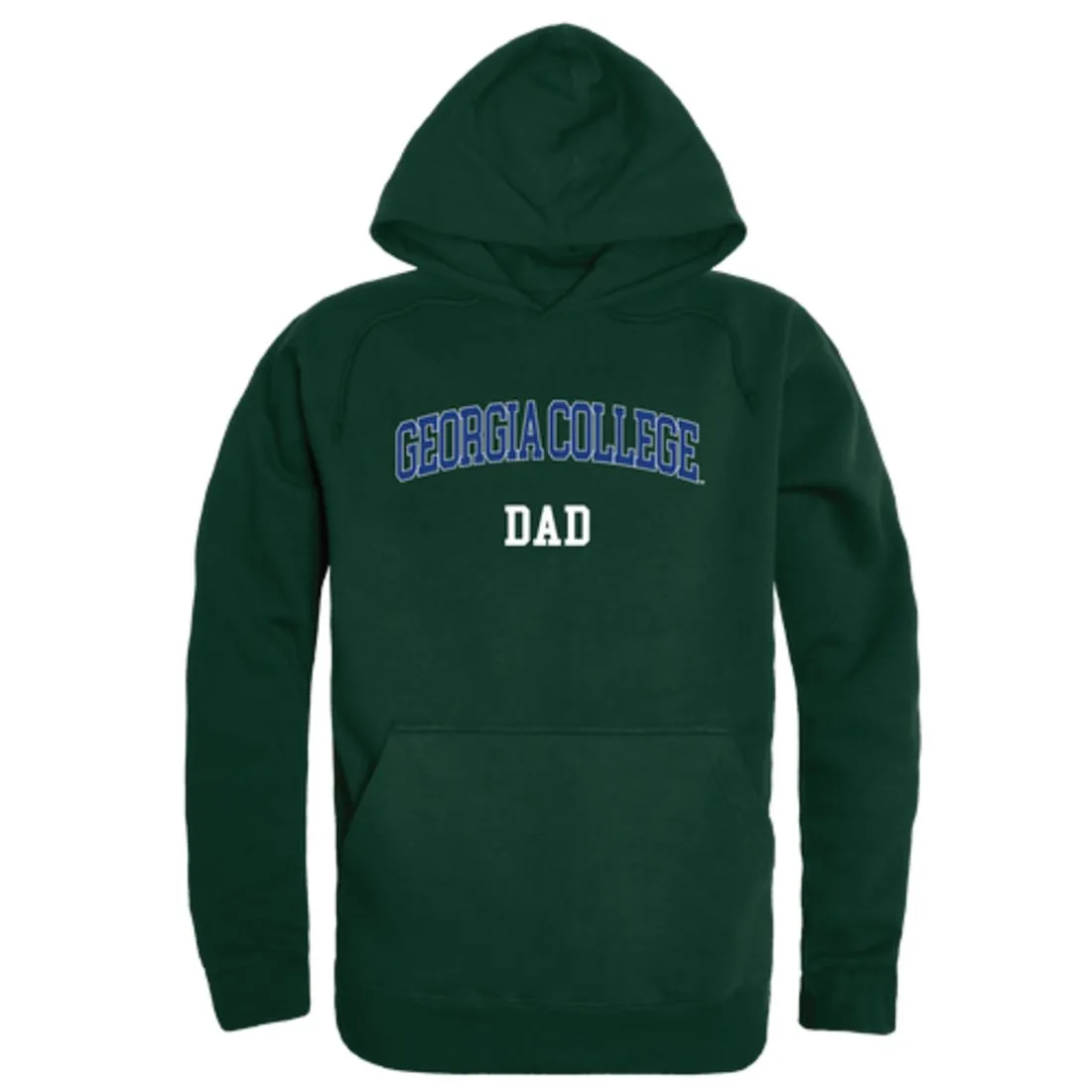 Georgia College and State University Bobcats Dad Fleece Hoodie Sweatshirts