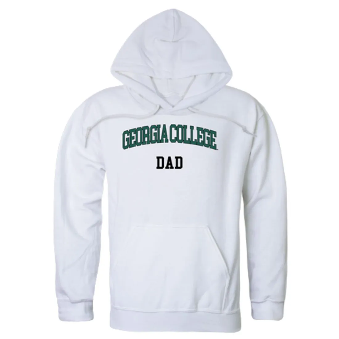 Georgia College and State University Bobcats Dad Fleece Hoodie Sweatshirts