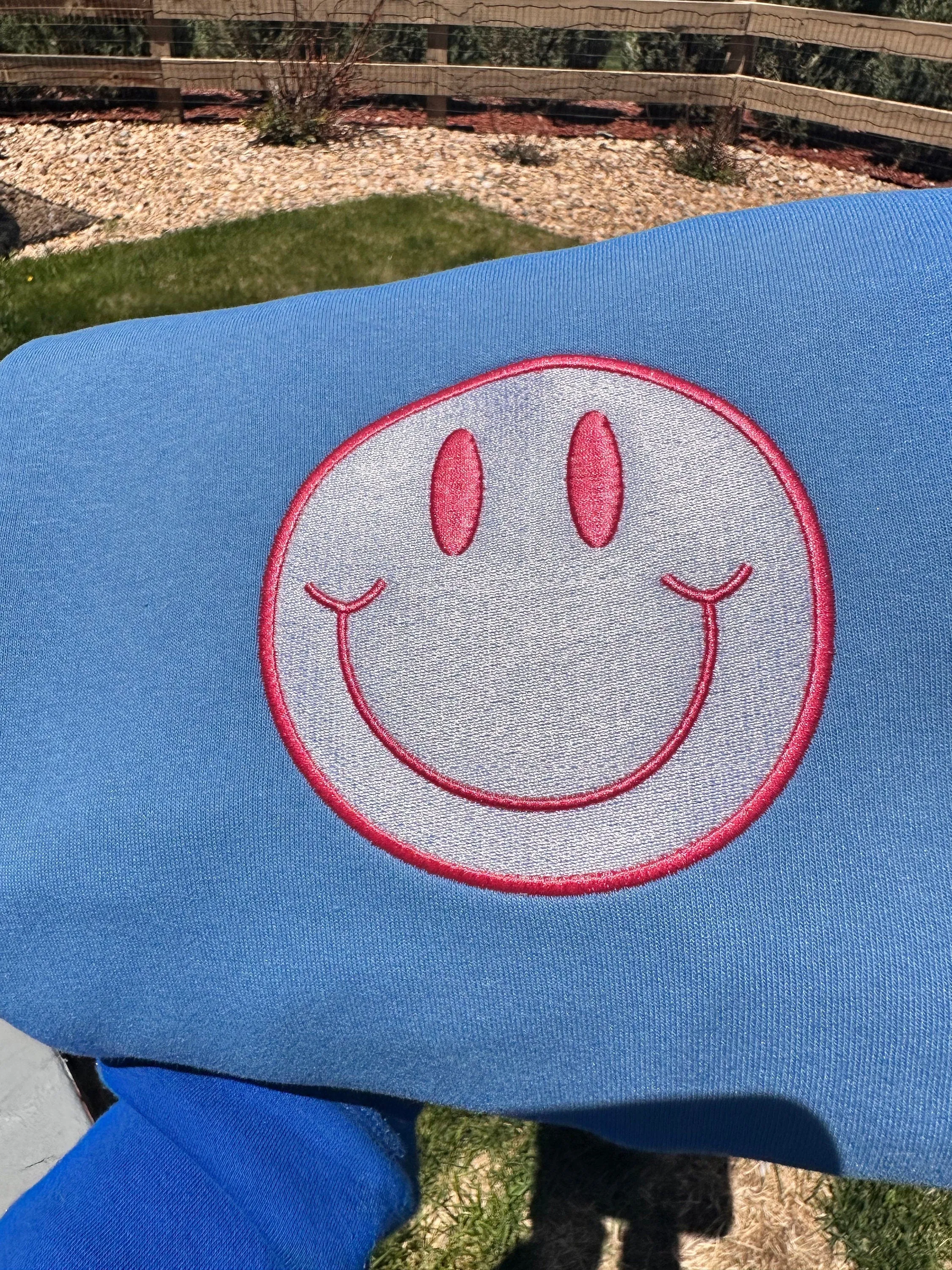 Happy Girl Era, embroidered sweatshirts