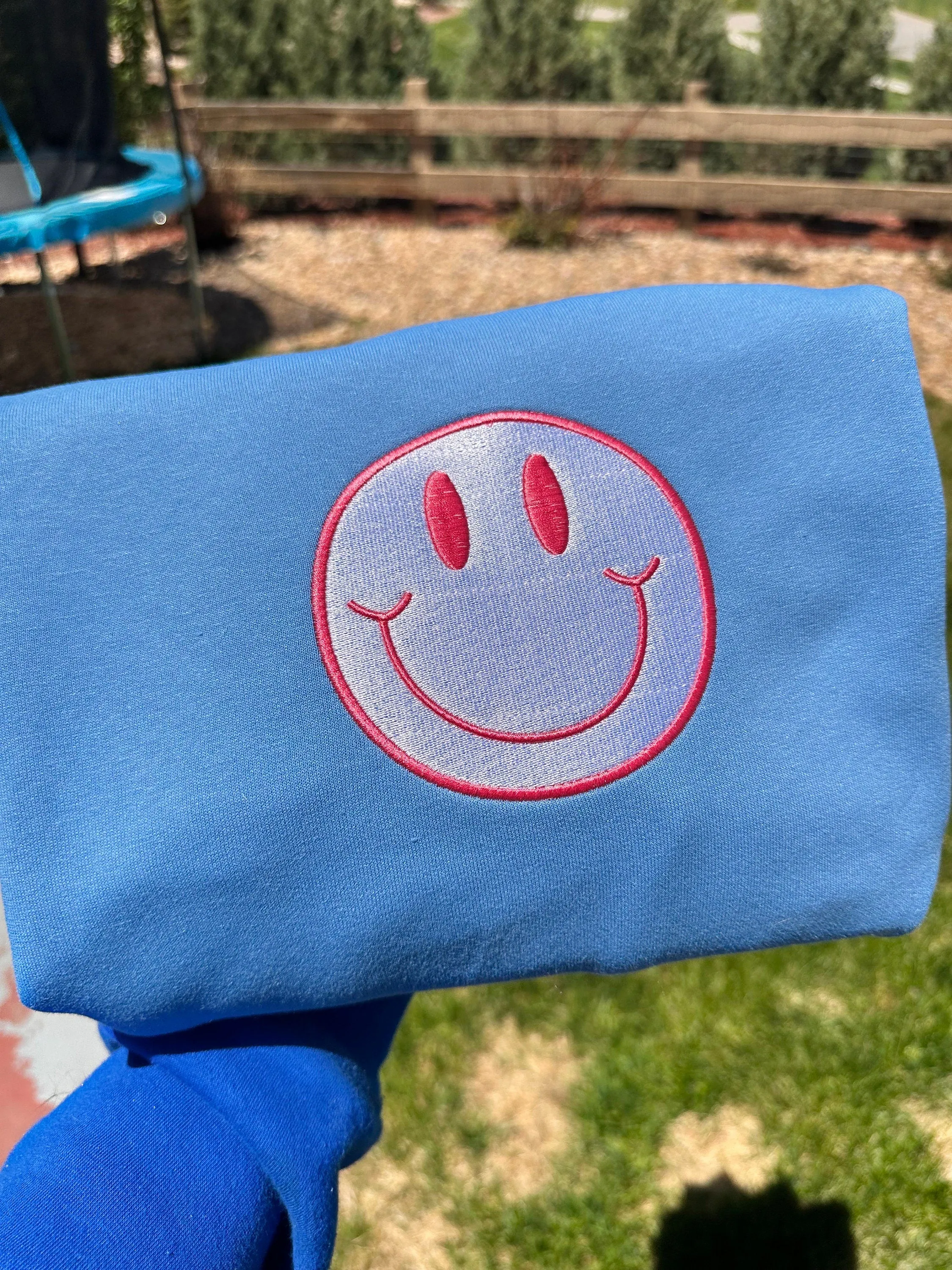 Happy Girl Era, embroidered sweatshirts