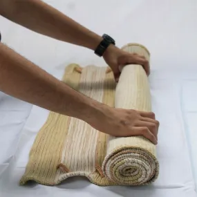 Herbal Drill Yoga Mat with Hurdles for Enhanced Yoga Practice