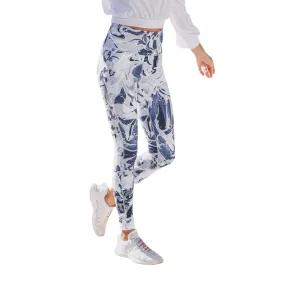 High-Rise Pacific Leggings - Blue - Plus