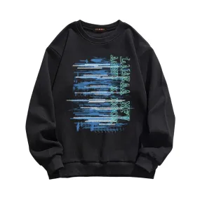 Hip Hop Color Graffiti Sweatshirt