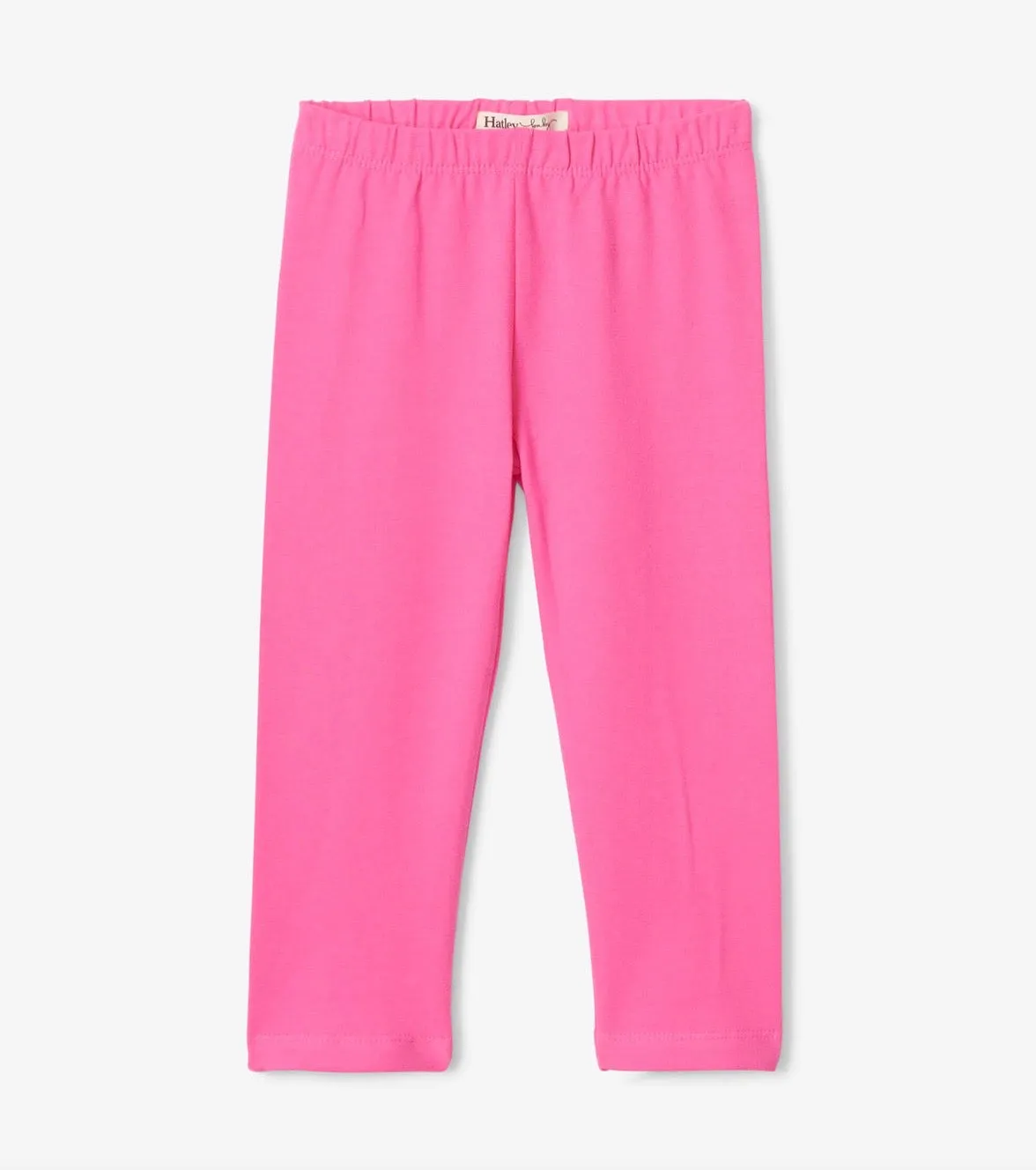 Hot Pink Carmine Rose Basic Leggings