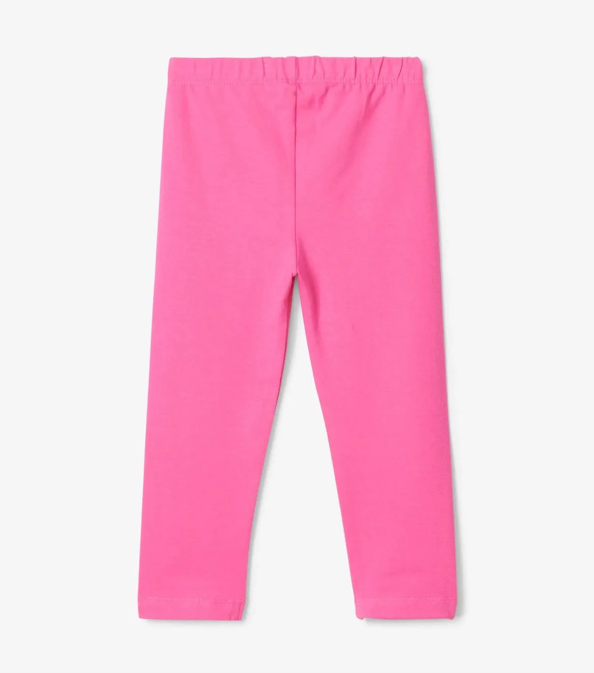 Hot Pink Carmine Rose Basic Leggings